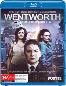 Wentworth (Complete Seasons 1-3) - 9-Disc Box Set (Blu-Ray)
